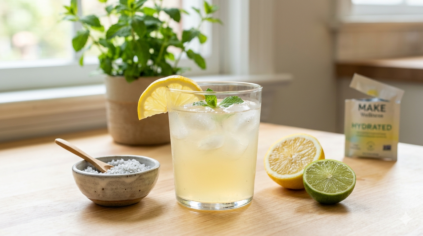 You are currently viewing How to Make Your Own Electrolyte Drink (And When to Skip the Kitchen)