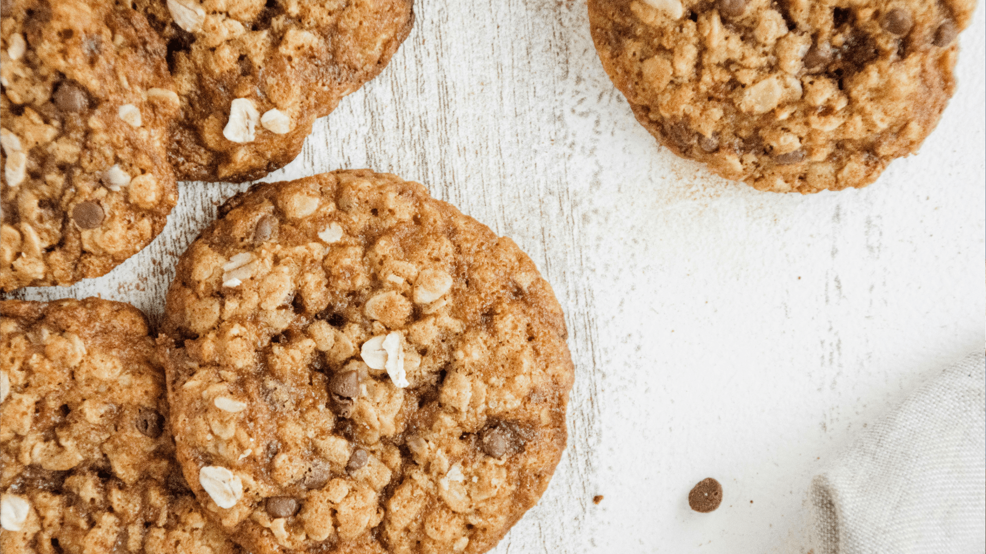 Spiced Oatmeal Cranberry Cookies