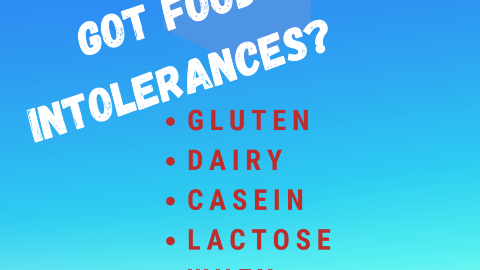 Food Intolerances and Sensitivities