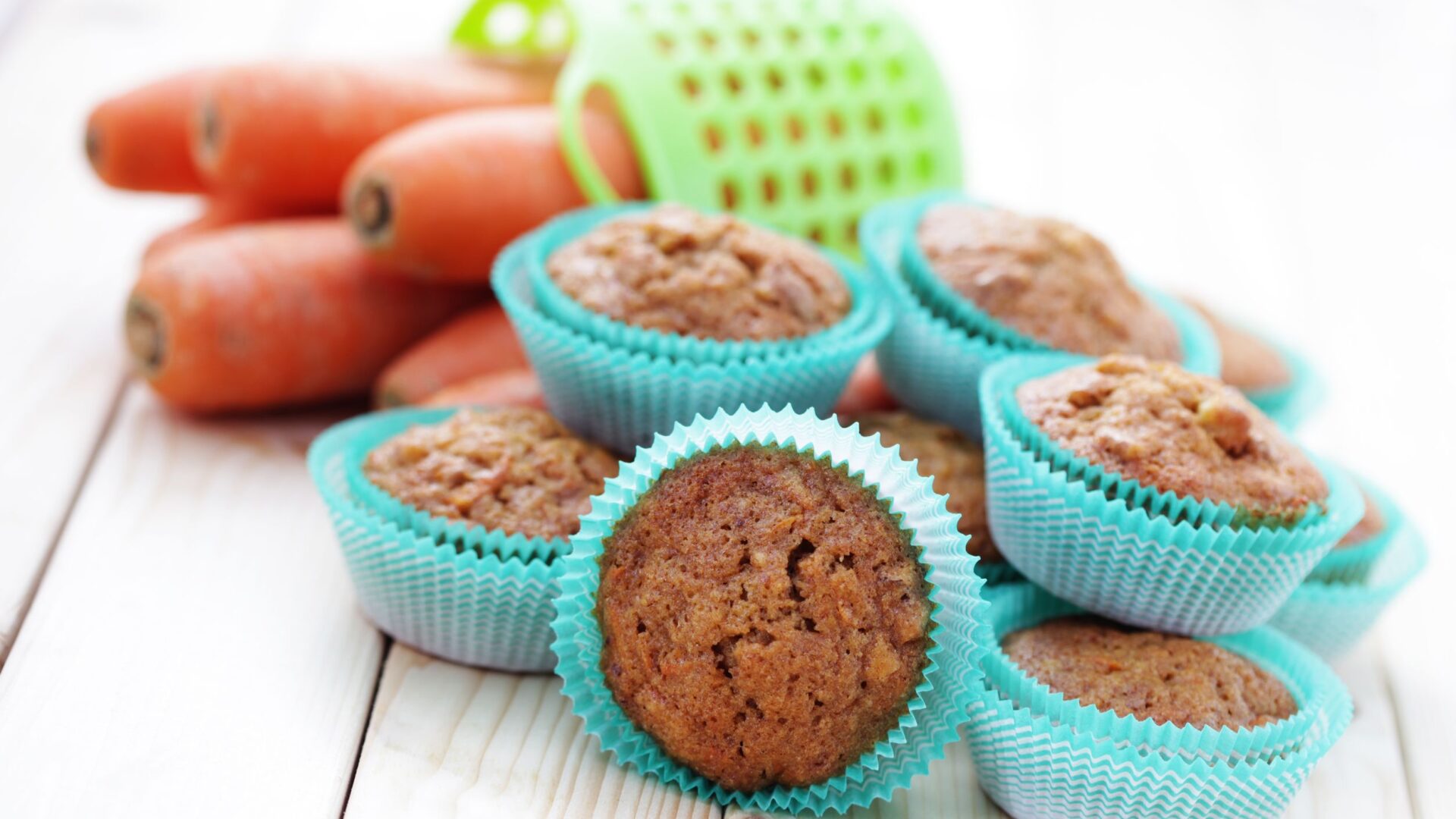 Healthy Carrot Muffins