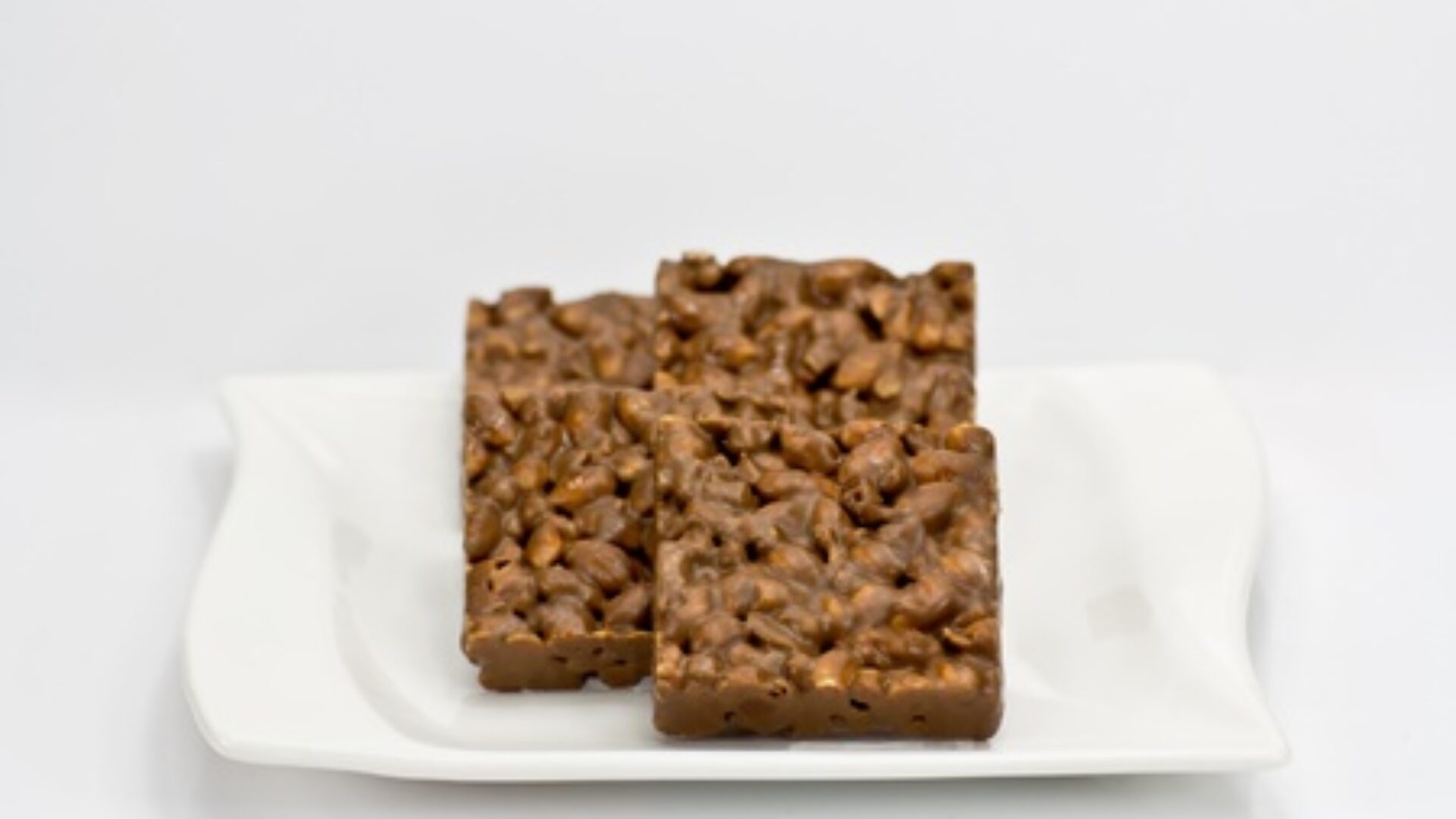 Nutty Chocolate Rice Crispy Treats