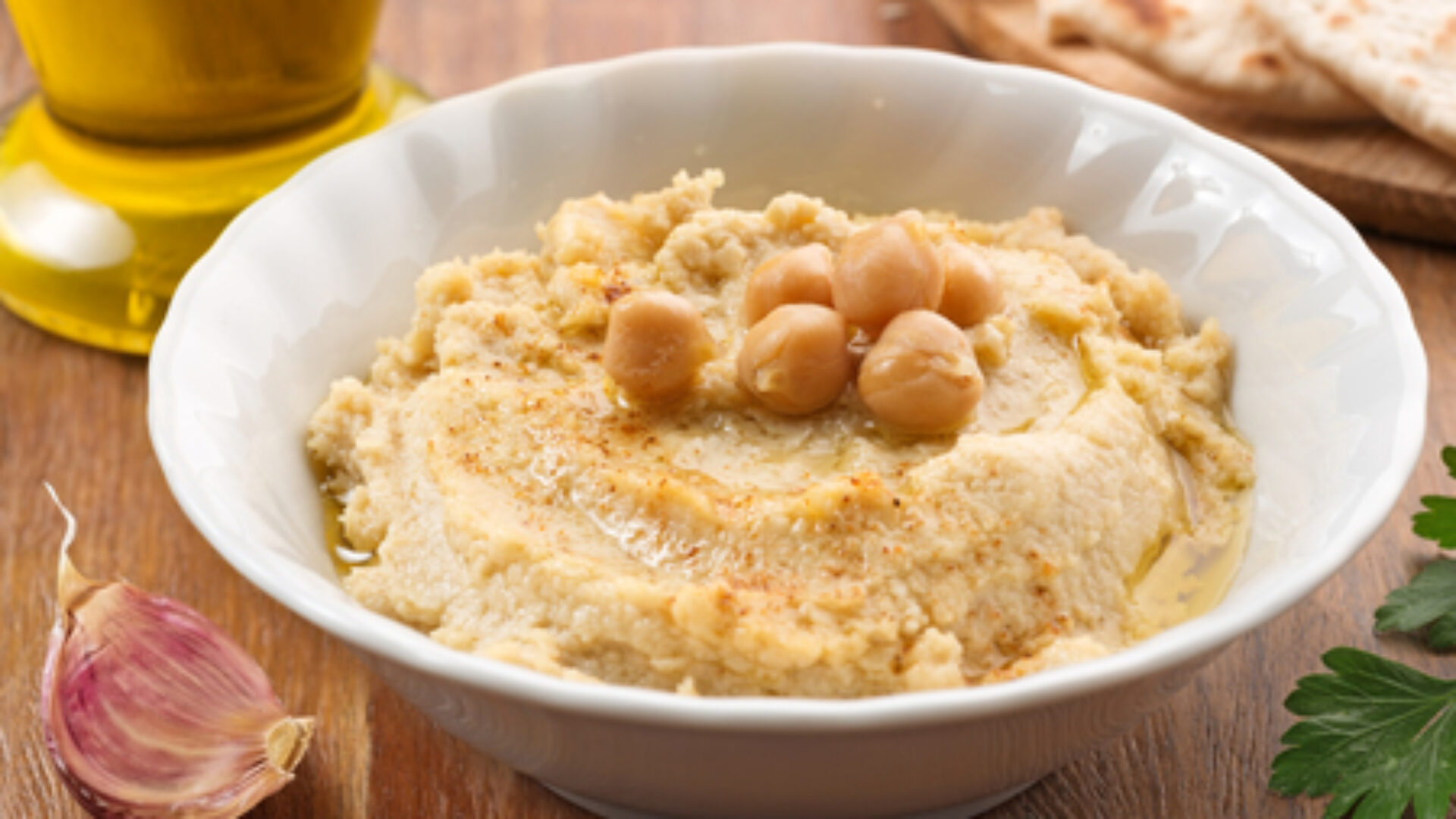 Roasted Garlic Hummus