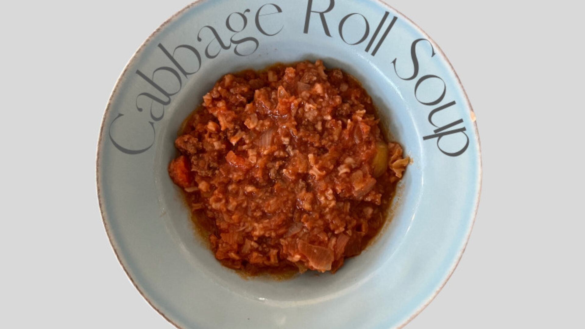 Cabbage Roll Soup