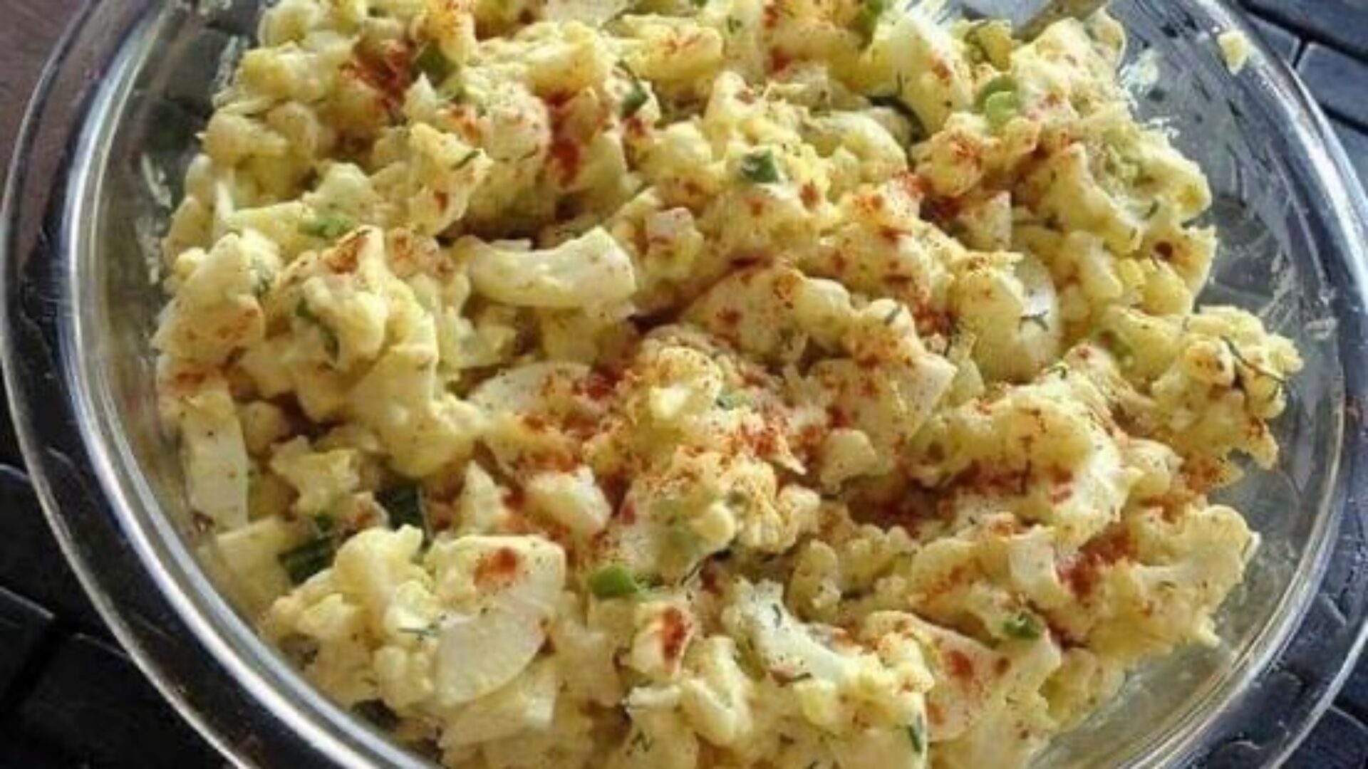 Cauliflower Egg Salad