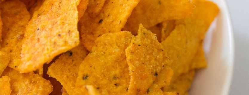 homemade nacho chips