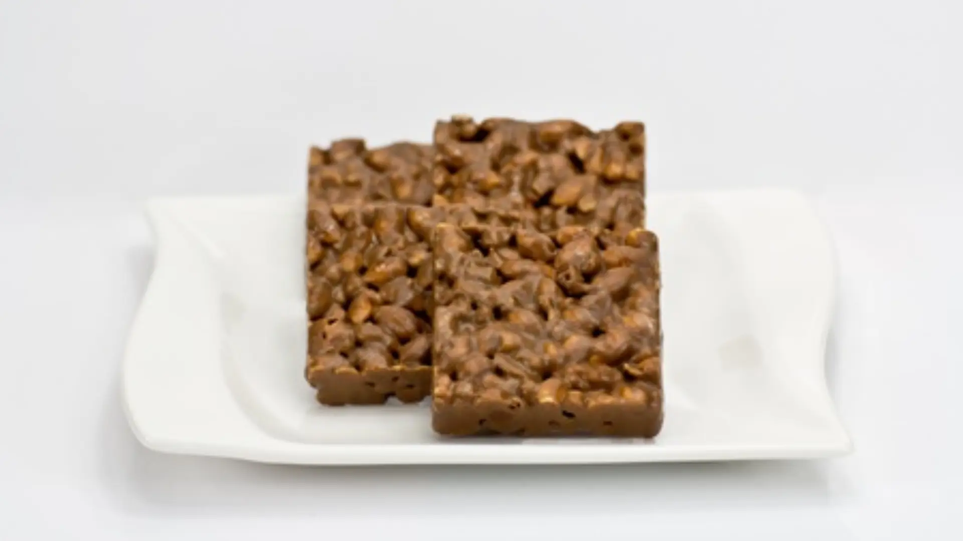 Healthy Chocolate Protein Crispy Treats