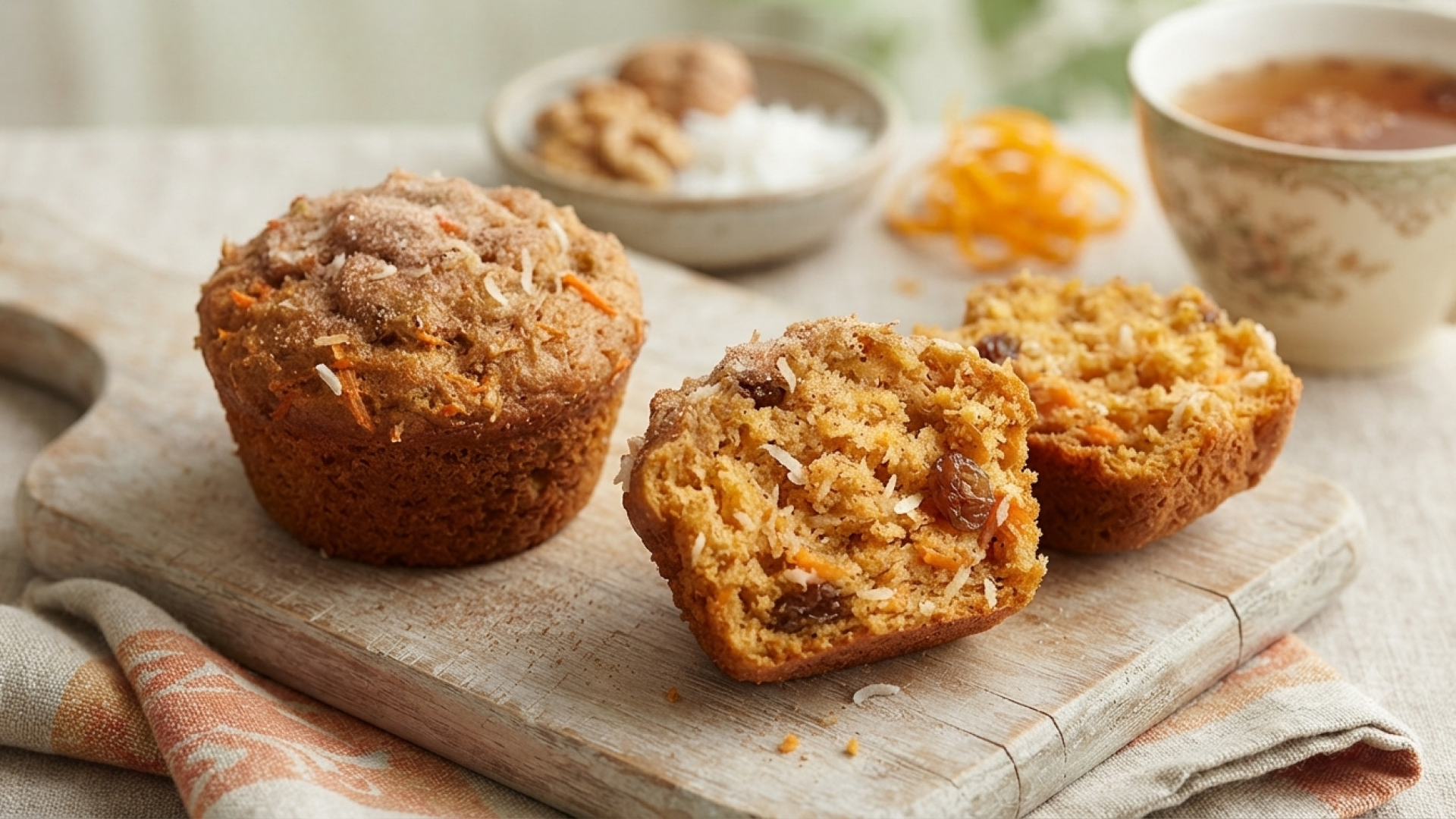 Healthy Carrot Muffins That Actually Taste Like Dessert